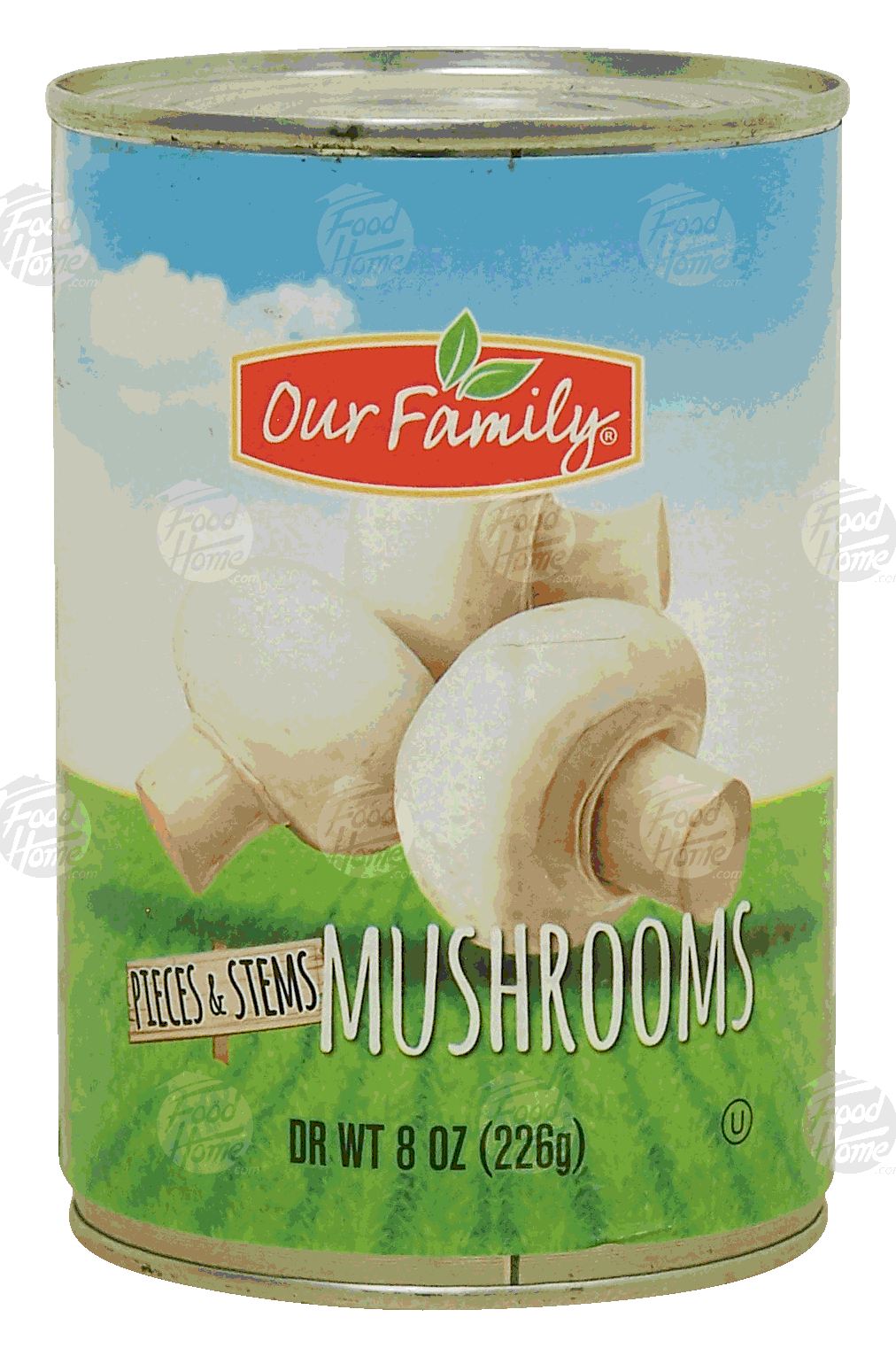 Our Family  mushrooms, pieces & stems Full-Size Picture